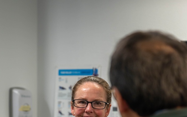 20TH Air Force Command Visits the 90th Missile Wing.