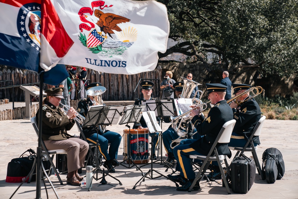 Daughters of the Republic of Texas host their annual memorial service at The Alamo