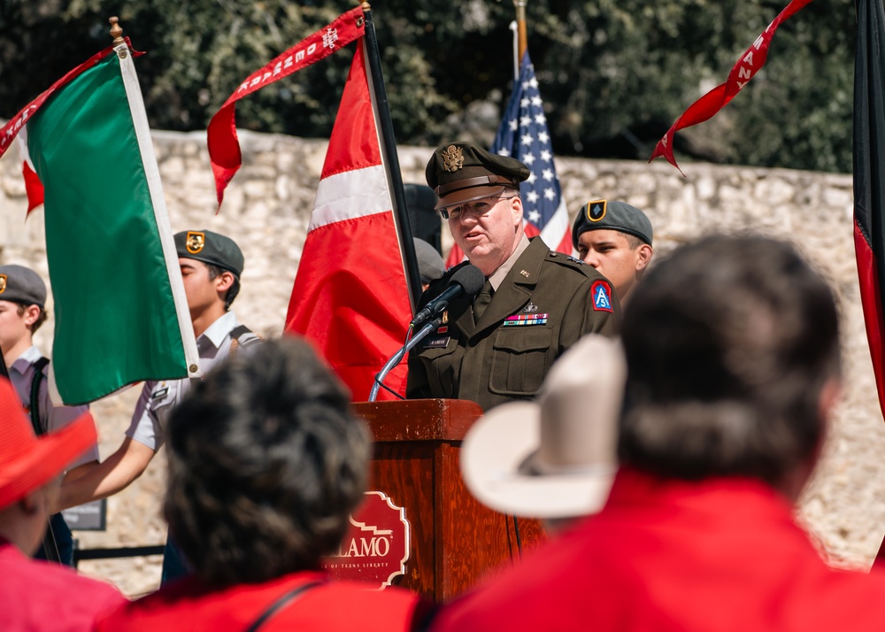 Daughters of the Republic of Texas host their annual memorial service at The Alamo