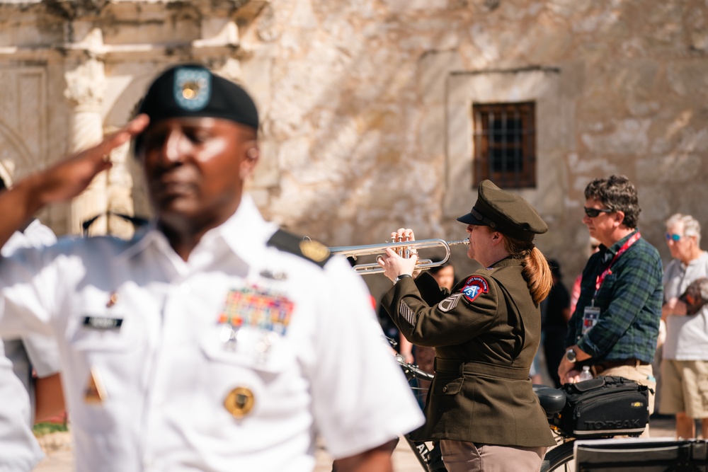 Daughters of the Republic of Texas host their annual memorial service at The Alamo