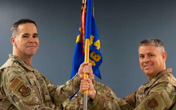 446th Security Forces welcomes new commander at assumption of command