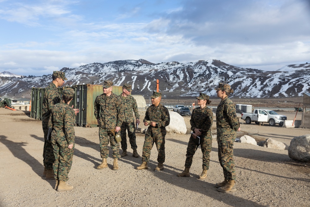 Brig. Gen. Mark Clingan Visits MTX 2-25  and CLB-6 Conducts Medical Training