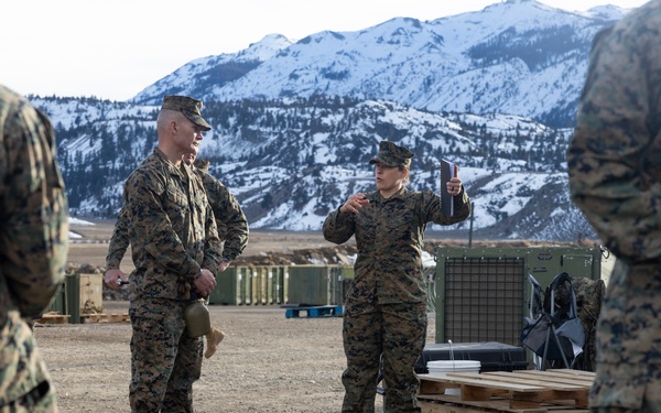 Brig. Gen. Mark Clingan Visits MTX 2-25  and CLB-6 Conducts Medical Training