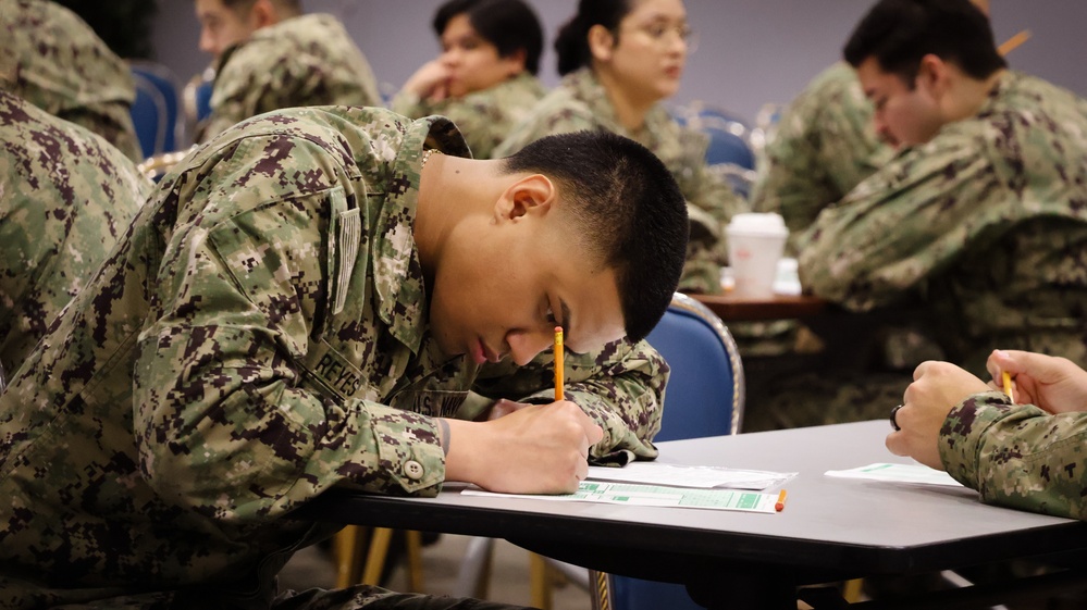 NTAG PACIFIC CONDUCTS NAVY WIDE ADVANCEMENT EXAM - MARCH 2025