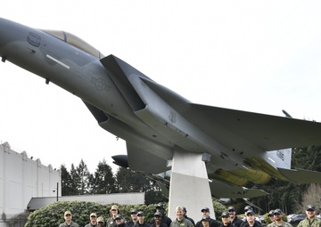 USS Ronald Reagan Sailors tour the Western Air Defense Sector