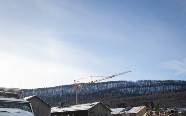 Exercise Joint Viking 25: II MEF and 2d MARDIV Leadership Visits Marines and Sailors Participating in Exercise JV25