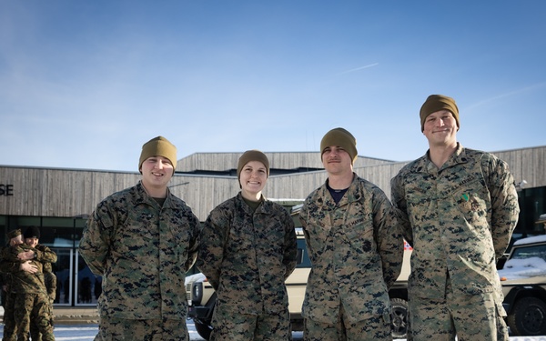 Exercise Joint Viking 25: II MEF and 2d MARDIV Leadership Visits Marines and Sailors Participating in Exercise JV25