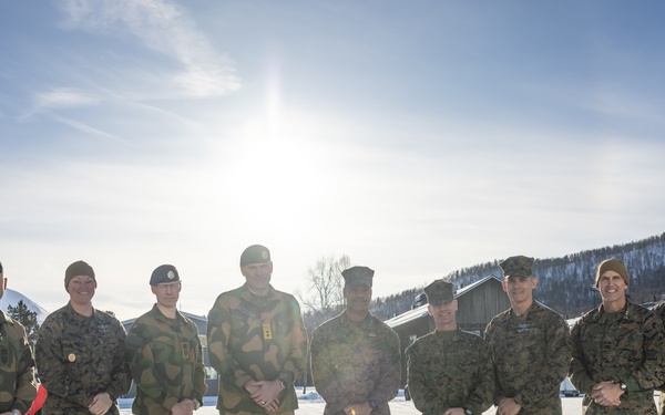 Exercise Joint Viking 25: II MEF and 2d MARDIV Leadership Visits Marines and Sailors Participating in Exercise JV25