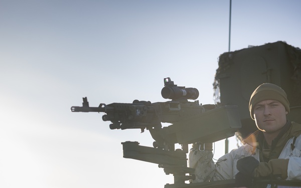 Exercise Joint Viking 25: II MEF and 2d MARDIV Leadership Visits Marines and Sailors Participating in Exercise JV25