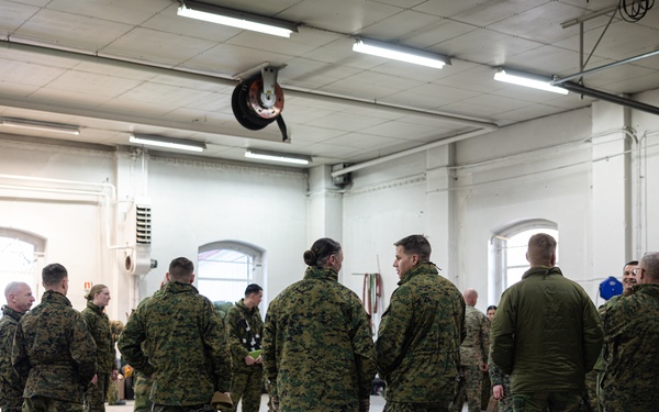Exercise Joint Viking 25: II MEF and 2d MARDIV Leadership Visits Marines and Sailors Participating in Exercise JV25