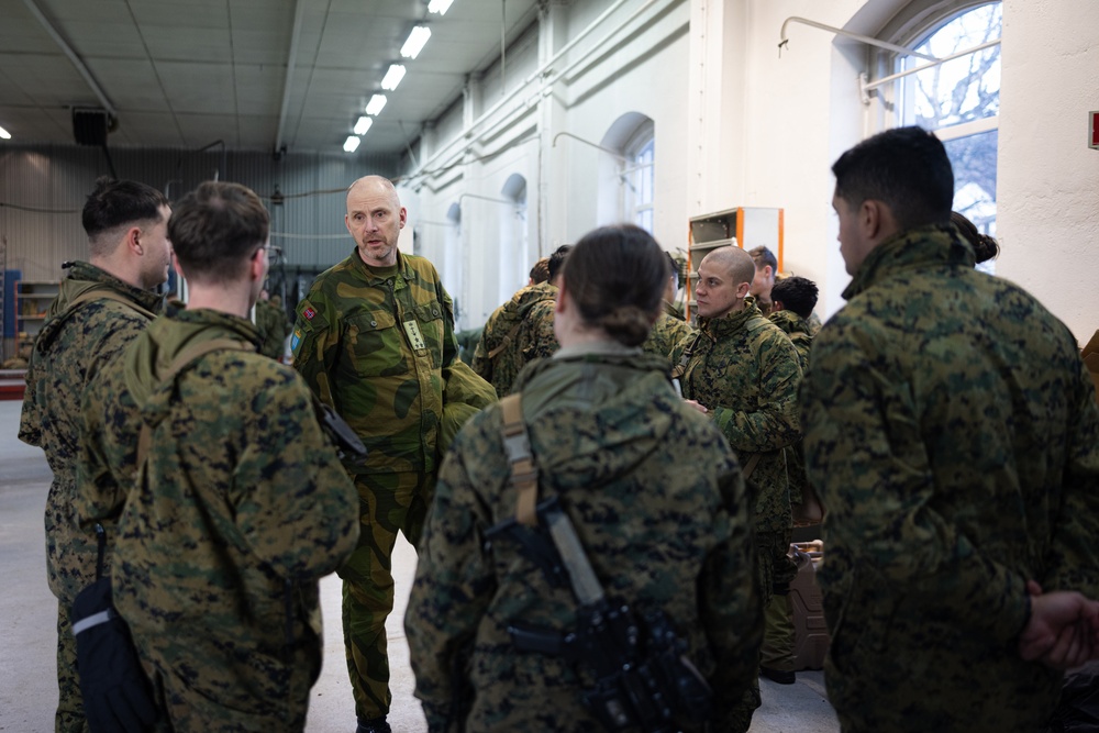 Exercise Joint Viking 25: II MEF and 2d MARDIV Leadership Visit Marines and Sailors Participating in Exercise JV25