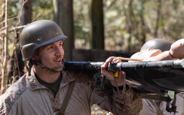 Field Medical Training Battalion – East conducts casualty evacuation training