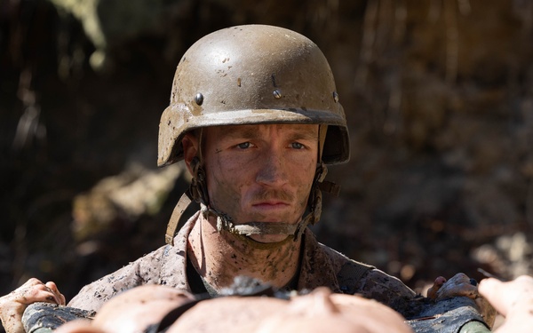 Field Medical Training Battalion – East conducts casualty evacuation training