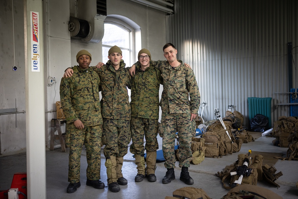 Exercise Joint Viking 25: II MEF and 2d MARDIV Leadership Visit Marines and Sailors Participating in Exercise JV25