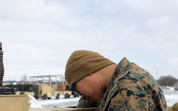 1st Bn., 11th Marines conducts command post exercise during Operation Lethal Eagle 25.1