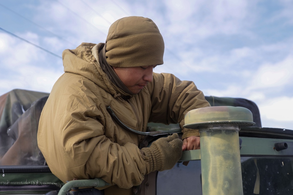 1st Bn., 11th Marines conducts command post exercise during Operation Lethal Eagle 25.1