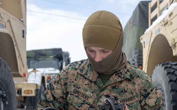 1st Bn., 11th Marines conducts command post exercise during Operation Lethal Eagle 25.1