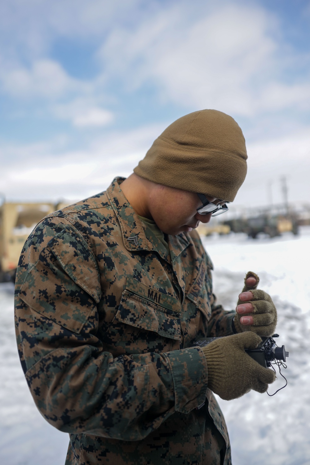 1st Bn., 11th Marines conducts command post exercise during Operation Lethal Eagle 25.1