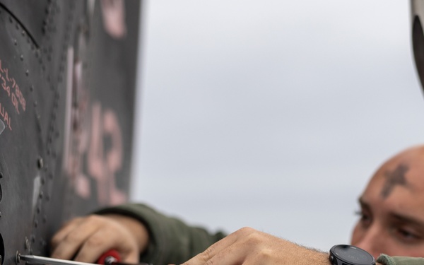 HMLAT-303 flies over Camp Pendleton