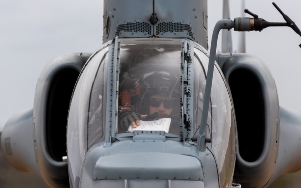 HMLAT-303 flies over Camp Pendleton