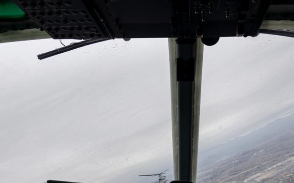 HMLAT-303 flies over Camp Pendleton