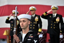 Airborne Command &amp; Control and Logistics Wing holds change-of-command ceremony