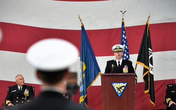 Airborne Command &amp; Control and Logistics Wing holds change-of-command ceremony