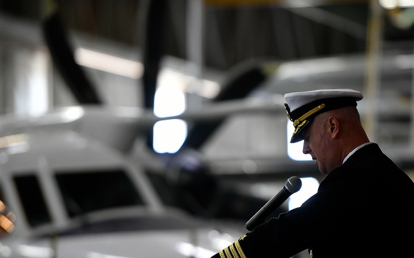 Airborne Command &amp; Control and Logistics Wing holds change-of-command ceremony