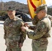 Army garrison Soldiers in Korea don Eighth Army patches