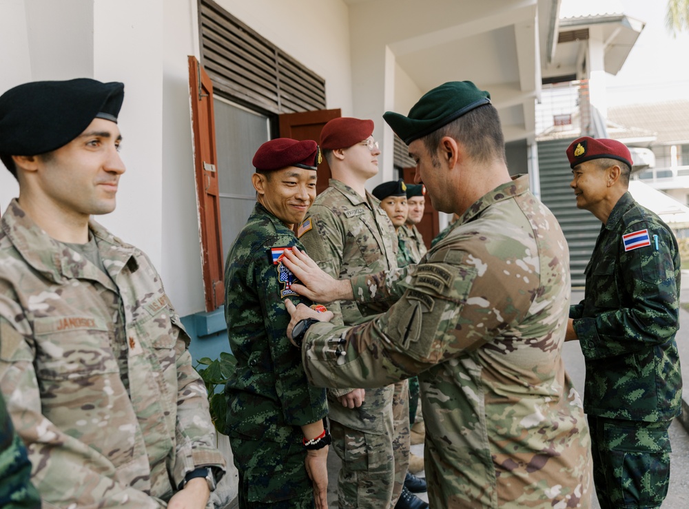 Cobra Gold 25 | Thailand, U.S. SOF patch exchange