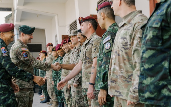 Cobra Gold 25 | Thailand, U.S. SOF patch exchange