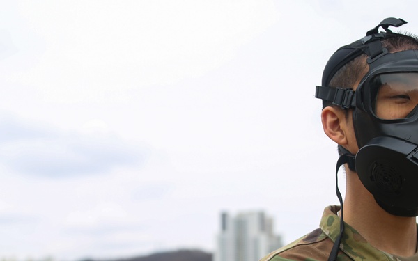 USAG Casey Takes Part in Gas Chamber Training