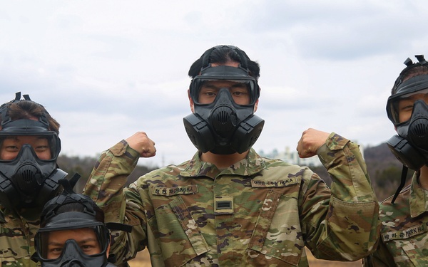 USAG Casey Takes Part in Gas Chamber Training