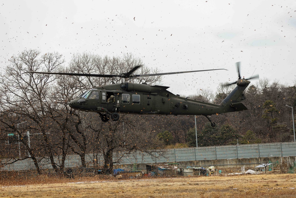 USAG Casey Takes Part in Gas Chamber Training