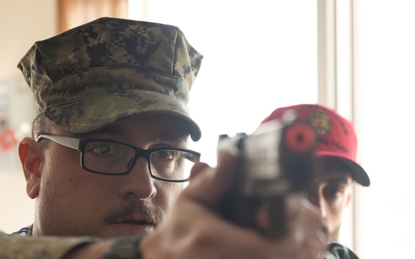 White Beach Anti-Terrorism Drills