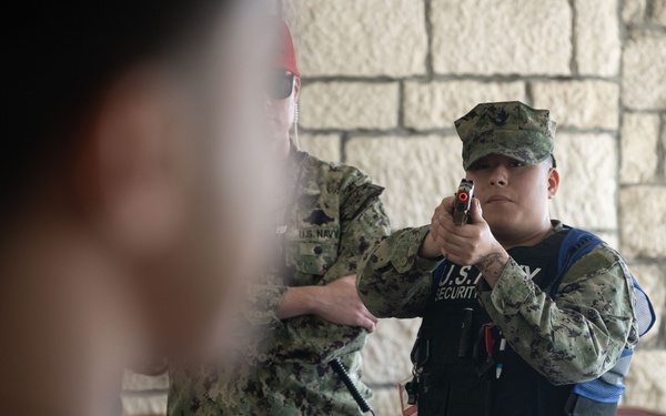 White Beach Anti-Terrorism Drills