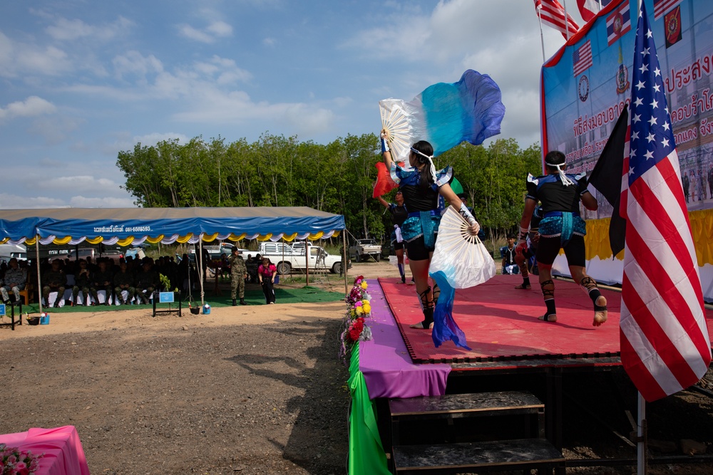 Cobra Gold: U.S., Thai, Malaysian armed forces build a schoolhouse in Rayong, Thailand