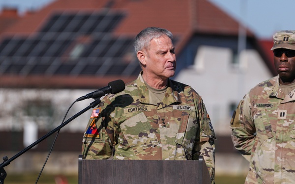 1st Armored Division assumes control of operations in Eastern Europe