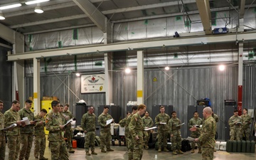 1-214th GSAB conducts Lethal Cougar Deployment Rehearsal