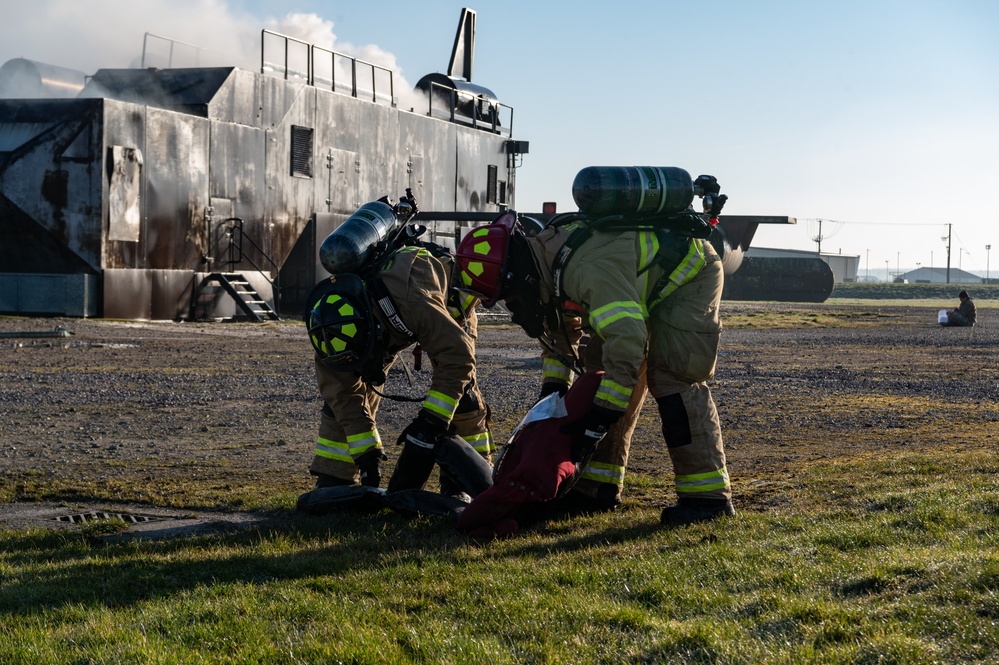 100th ARW conducts base readiness exercise