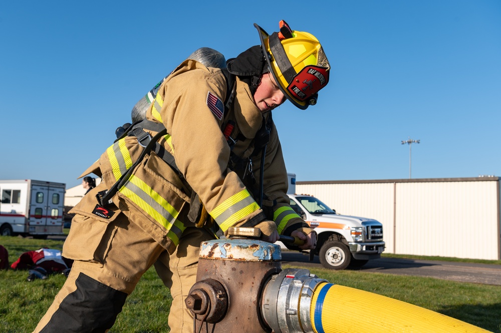 100th ARW conducts base readiness exercise