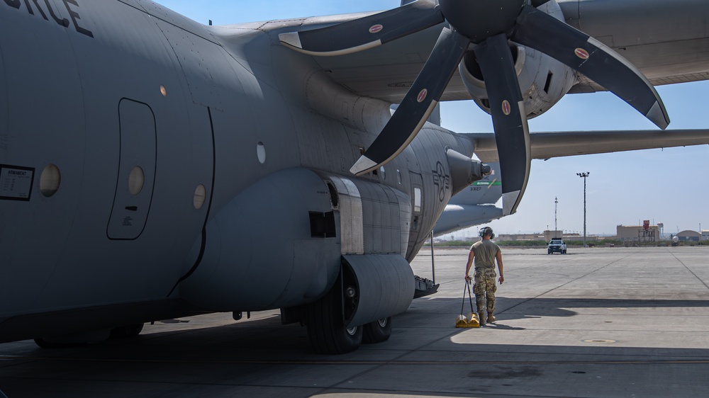 75th EAS Airmen provide sole tactical airlift capability in CJTF-HOA