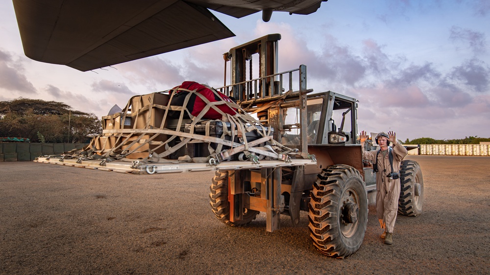 75th EAS Airmen provide sole tactical airlift capability in CJTF-HOA