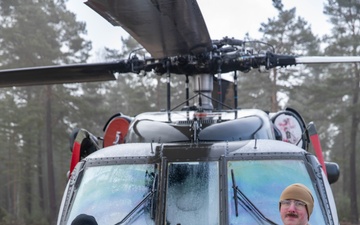 1-214th Aviation Regiment's Charlie Company trains at Grafenwoehr during Lethal Cougar