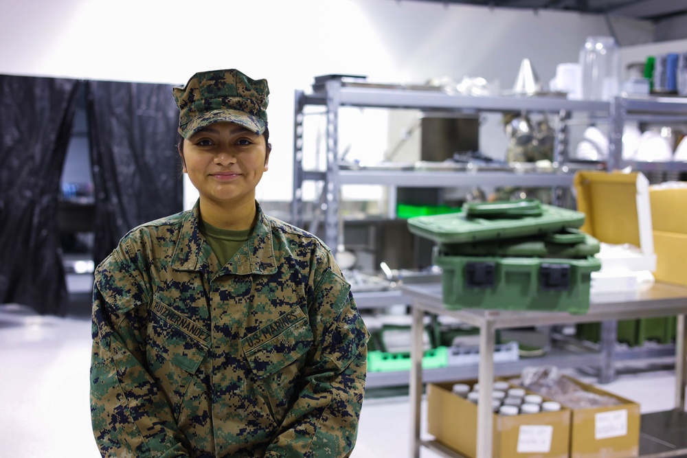 Lance Cpl. Alondra RuizHernandez; 2nd MLG warrior of the week