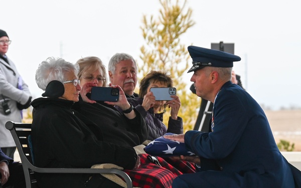 Brigadier General Richard E. Bertrand funeral service