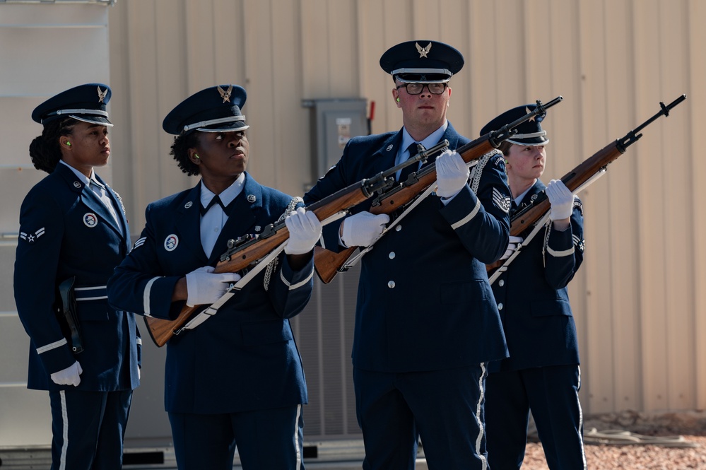 Honor Guard Class 25-B Graduation at Nellis AFB