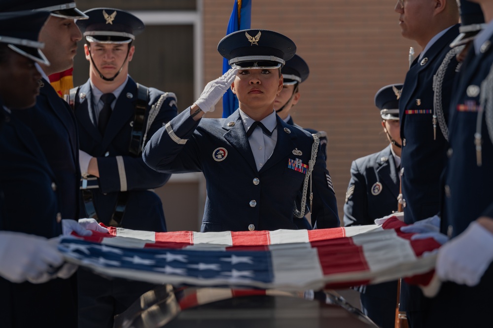 Honor Guard Class 25-B Graduation at Nellis AFB