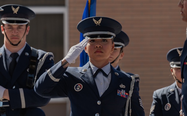 Honor Guard Class 25-B Graduation at Nellis AFB