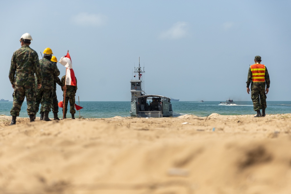 Cobra Gold 25: Multinational service members participate in Amphibious Exercise